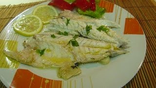 Как приготовить Рыбу Морской Судак с лимонной цедрой