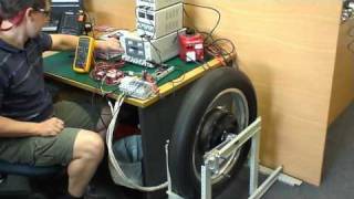 First Power Up - 10kW Brushless DC Hub Motor