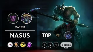 Nasus Top vs Sylas - KR Master Patch 9.11