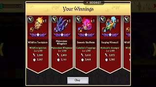 Knights And Dragons ~ALL SHADOWFORGES!! Dragon Key Chest Opening And Fighting Raid Boss!!