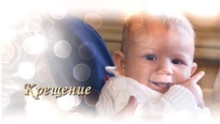 видеосъемка крещения