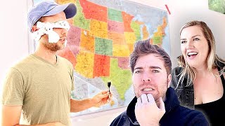 Throwing a Dart at a Map and Flying Wherever it Lands!
