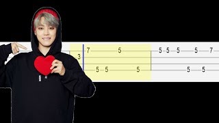 BTS - Boy With Luv ft Halsey (Easy Ukulele Tabs Tutorial)