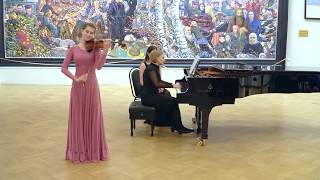 Н. Паганини – «Кампанелла» для скрипки и фортепиано  Исполняют: Арсения Сибилёва, Татьяна Бочкарёва