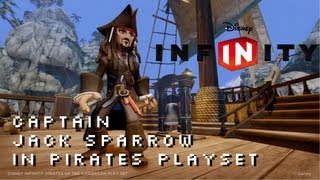 Disney Infinity Captain Jack Sparrow Pirates Playset Gameplay XBOX 360