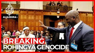 ICJ orders Myanmar to take steps to protect Rohingya