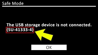 ⛔️ HOW TO FIX CANNOT START PS4 (SU 4-1333-4 ERROR) [Working 2020 ✔️]