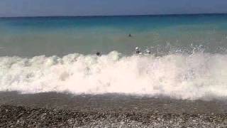 15/08/13  п.Шепси, Туапсинский р-он. Море штормит