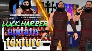 Luke Harper updated texture for WWE2k18 / By SVR TMOD