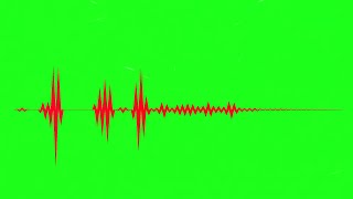 Green screen audio Spectrum  | Chroma Key | Green Screen Effects