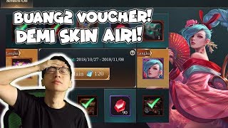 ROULETTE TERUSS BUANG DUIT! DEMI SKIN LEGEND AIRI! - AOV Indonesia