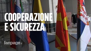 Vertice Balcani - Italia sulla sicurezza, Crimi: "Il nostro aiuto su terrorismo e criminalità"