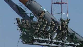 Вывоз РН Союз-У с ГКК "Прогресс М-02М" на старт