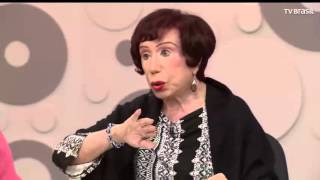 Berta Loran comemora 90 anos com bate-papo descontraído no Sem Censura