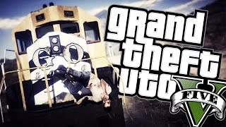 TRAIN SIMULATOR - Grand Theft Auto 5 (Railroad Engineer Mod)