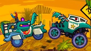 Car Eats Car 3 - Франкопштейн #38 Хищные машины с Кидом. Машина ест машину на канале МАШИНКИКИДА