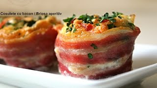 Reteta Cosulete cu bacon - briosa aperitiv Adygio Kitchen