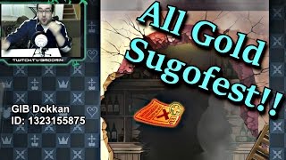 (Red Posters!!) 150x Rainbow Gems All Gold Sugofest Pulls | One Piece Treasure Cruise