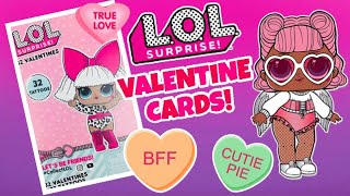 LOL SURPRISE VALENTINES CARDS! WIN A VALENTINE from UP & PLAY! L.O.L SURPRISE CONFETTI POP SERIES 3