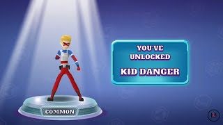 NEW CHARACTER KID DANGER - NICKELODEON SUPER BRAWL UNIVERSE