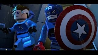 LEGO Marvel Super Heroes 100% Walkthrough Part 2 - Times Square Off (Doctor Octopus Boss Fight)
