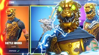 New BATTLEHOUND SKINS Update! DUOS With My LITTLE BROTHER In Fortnite! (New Fortnite Skins Update)