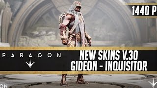 Paragon Skin Review - Inquisitor Gideon Skin v.30 In Game 2k/1440p Gameplay