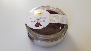 Rewe Feine Welt Ricotta Dessert mit Schokolade