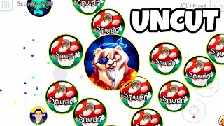 FAST FEEDING UNCUT! (Agar.io Mobile Gameplay!)