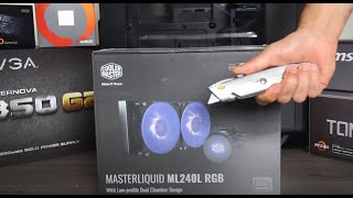 How to Install Cooler Master MasterLiquid ML240L on AM4 Socket
