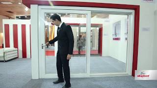 Подъемно-раздвижные двери HST 85 мм (Lift and Slide door system) - aluplast