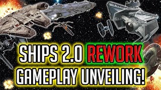 Ships 2.0 Rework Gameplay Unveiling! New Abilities, Hardware, + More! | Star Wars: Galaxy of Heroes
