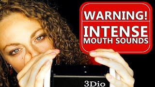 Warning! Intense Wet Mouth Sounds & ASMR Ear Massage Binaural Ear to Ear – 20+ Minutes