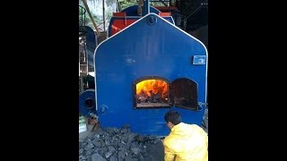 Video lò hơi đốt than công suất 2 tấn