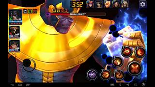 [Marvel Future Fight] Iron Fist (Marvel's Iron Fist) vs Thanos Infinity