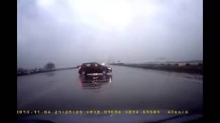 Авария 2013 ДТП №1386, 4 Ноября, Рязань, Массовая авария на солотченском мосту