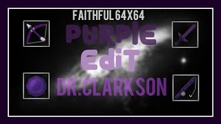 Minecraft ReourcePack|1.8|Faithful 64x64 purple edit by Dr.Clarkson