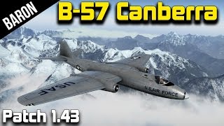 War Thunder 1.43 New Jet - American B-57 Canberra!