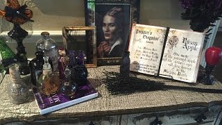 DOLLAR TREE Halloween DIY + Decorate Entry Table