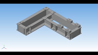 Рама сварная 3D - Библиотека Металлоконструкции 3D