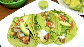 Tacos de pescado super Saludables!!! ami estilo.