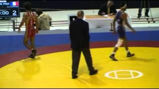 ЧЕ-2014 Рустам Ампар - Зохеир Эль Уараку (Франция) 57 кг.