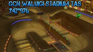 [MKW TAS] GCN Waluigi Stadium - 1'42''976 by Malleo