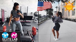 Booty Workout in The Glute Lab | San Diego Vlog #1