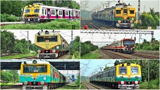Types of colourful EMU trains operated by the Eastern Railway || Colourful EMU trains