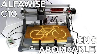Graveuse CNC Alfawise C10: Test, démonstration et tutoriel!