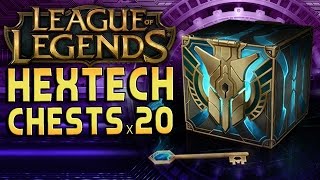 20 Hextech Chests Opening - League of Legends