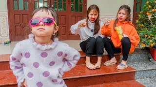 Trò Đùa Tô Son Lên Mặt Trừng Trị Bé Chi Siêu Quậy | Bài Học Cuộc Sống | Bé Chi TV