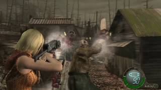 Resident Evil 4 UHD Mod - Ashley Graham por Hunk/ Animaciones femeninas (de Ashley) para Hunk