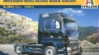 Сборка модели MERCEDES - BENZ ACTROS. Часть первая.